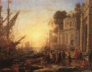 Claude Lorrain The Disembarkation of Cleopatra at Tarsus France oil painting reproduction